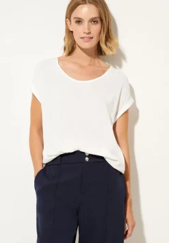 Bluse Mit Elastiksaum