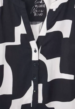 Bluse Mit Grafischem Print