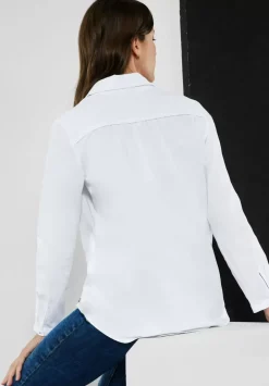 Bluse Mit Hemdblusenkragen