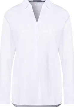 Bluse Mit Hemdblusenkragen