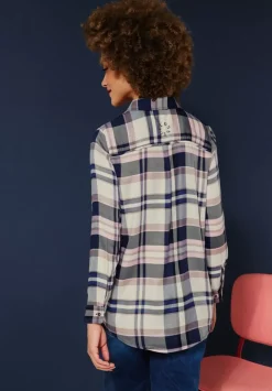 Bluse Mit Karomuster