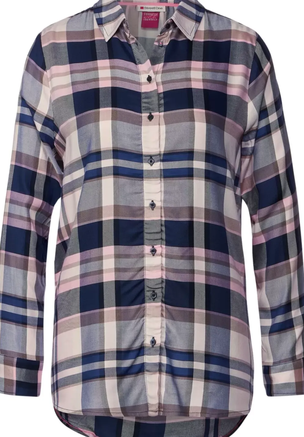 Bluse Mit Karomuster
