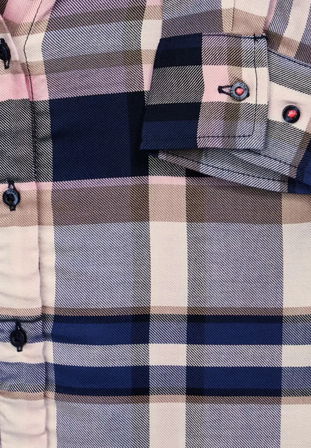 Bluse Mit Karomuster
