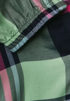 Bluse Mit Karomuster
