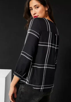 Bluse Mit Karomuster