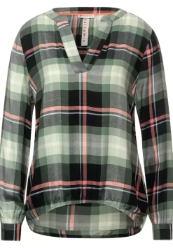Bluse Mit Karomuster