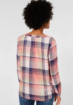 Bluse Mit Karomuster