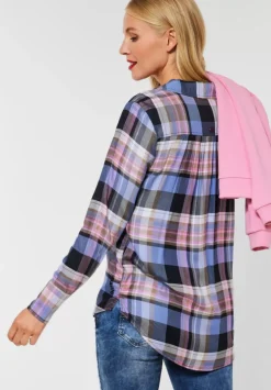 Bluse Mit Karomuster