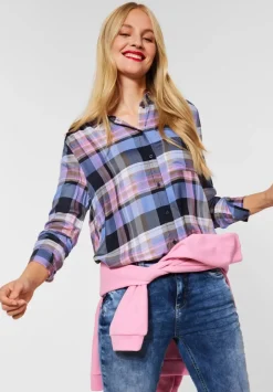 Bluse Mit Karomuster