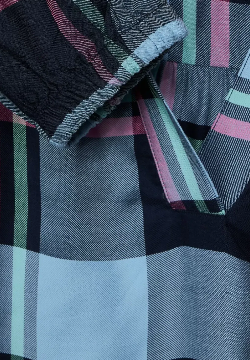 Bluse Mit Karomuster