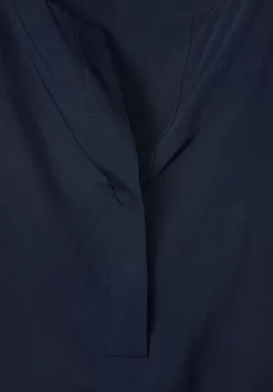 Bluse Mit Klappenkragen