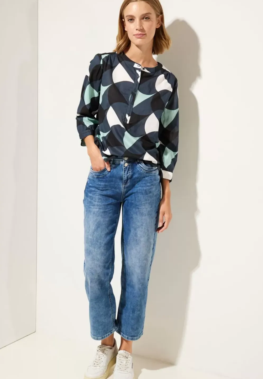 Bluse Mit Knopfleiste