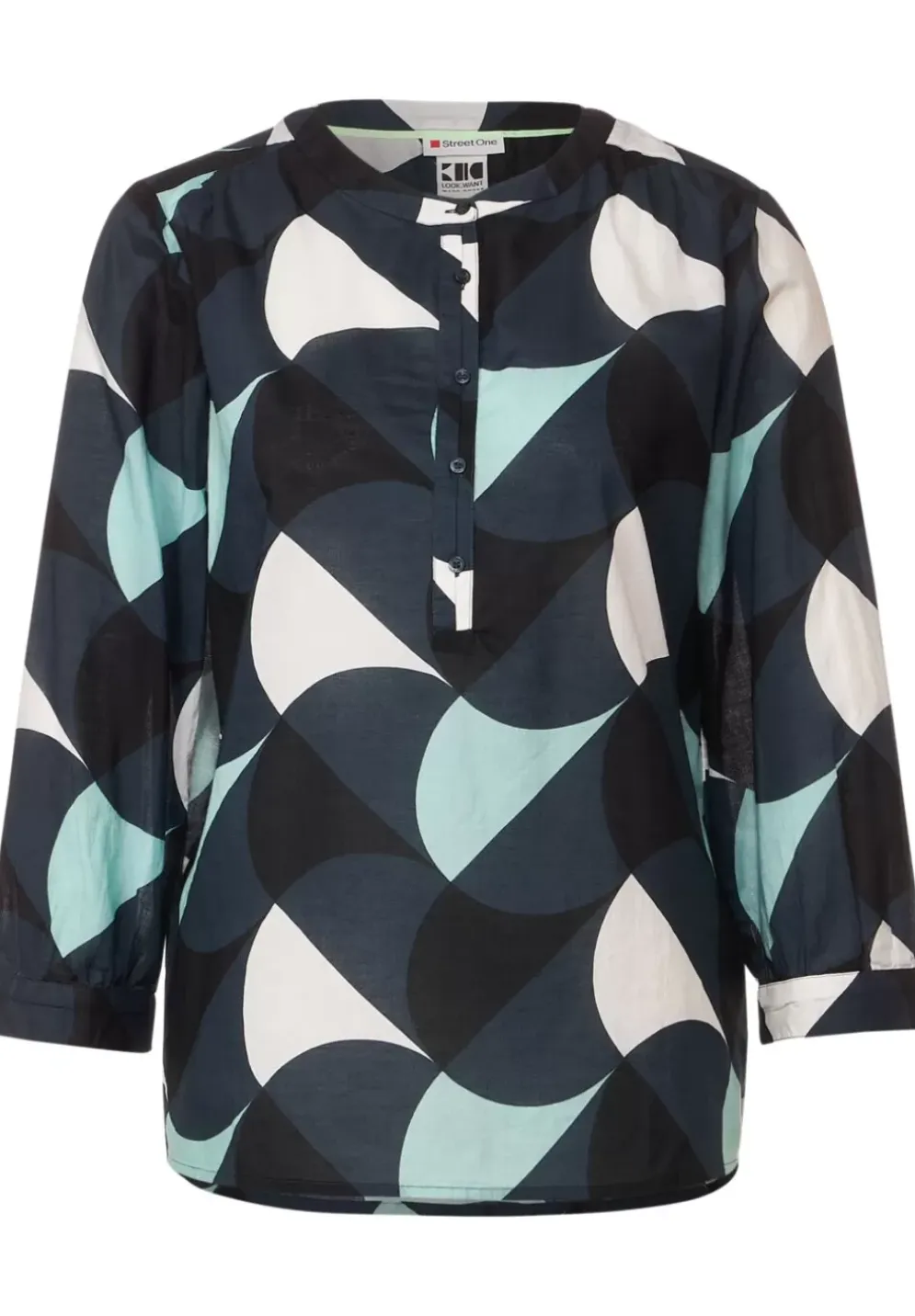 Bluse Mit Knopfleiste
