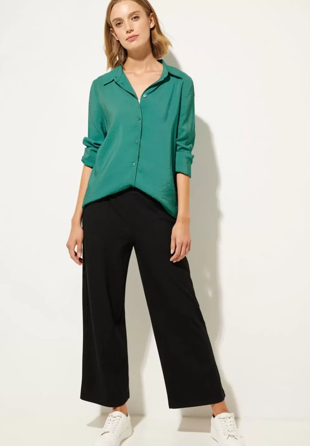 Bluse Mit Knopfleiste