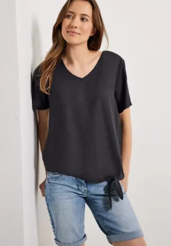 Bluse Mit Knotendetail
