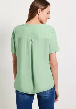 Bluse Mit Knotendetail