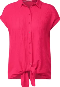 Bluse Mit Knotendetail
