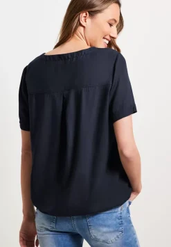 Bluse Mit Knotendetail