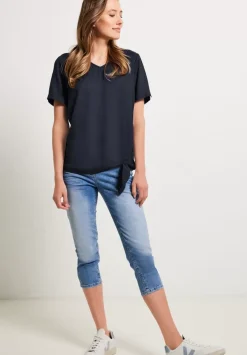 Bluse Mit Knotendetail