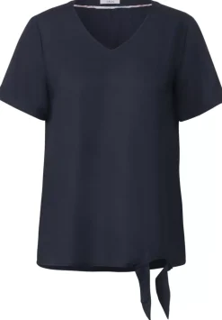 Bluse Mit Knotendetail