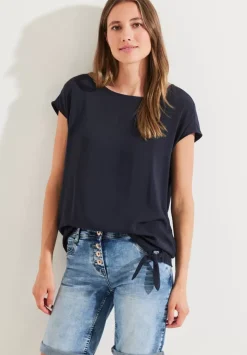Bluse Mit Knotendetail