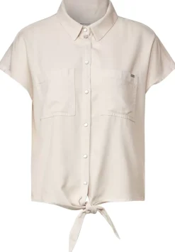 Bluse Mit Knotendetail