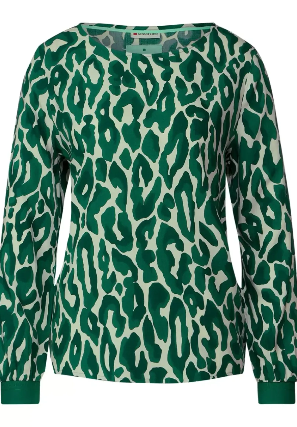 Bluse Mit Leo Print