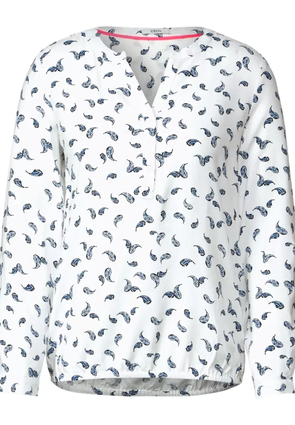 Bluse Mit Minimalmuster