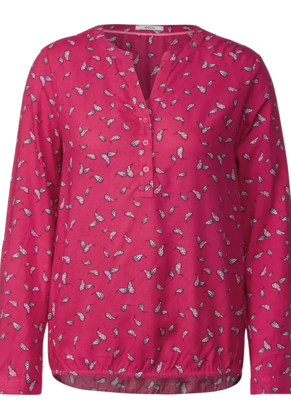 Bluse Mit Minimalmuster