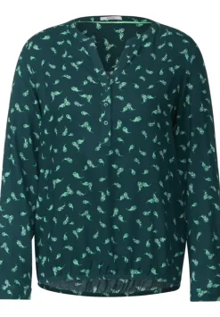 Bluse Mit Minimalmuster