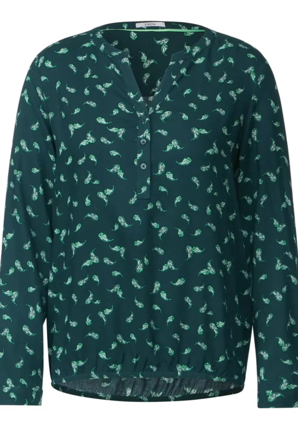 Bluse Mit Minimalmuster