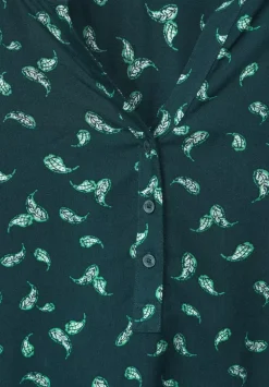 Bluse Mit Minimalmuster
