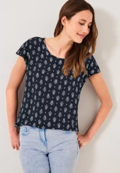 Bluse Mit Minimalprint