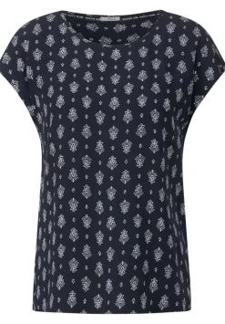 Bluse Mit Minimalprint