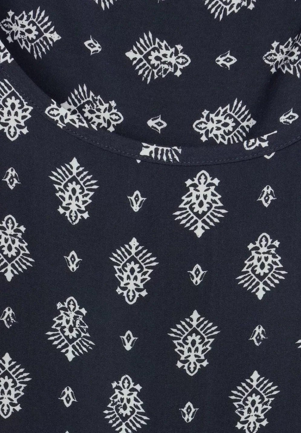 Bluse Mit Minimalprint