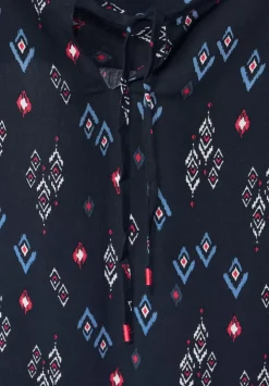 Bluse Mit Minimalprint