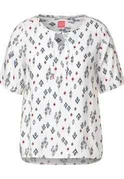 Bluse Mit Minimalprint