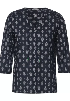 Bluse Mit Minimalprint