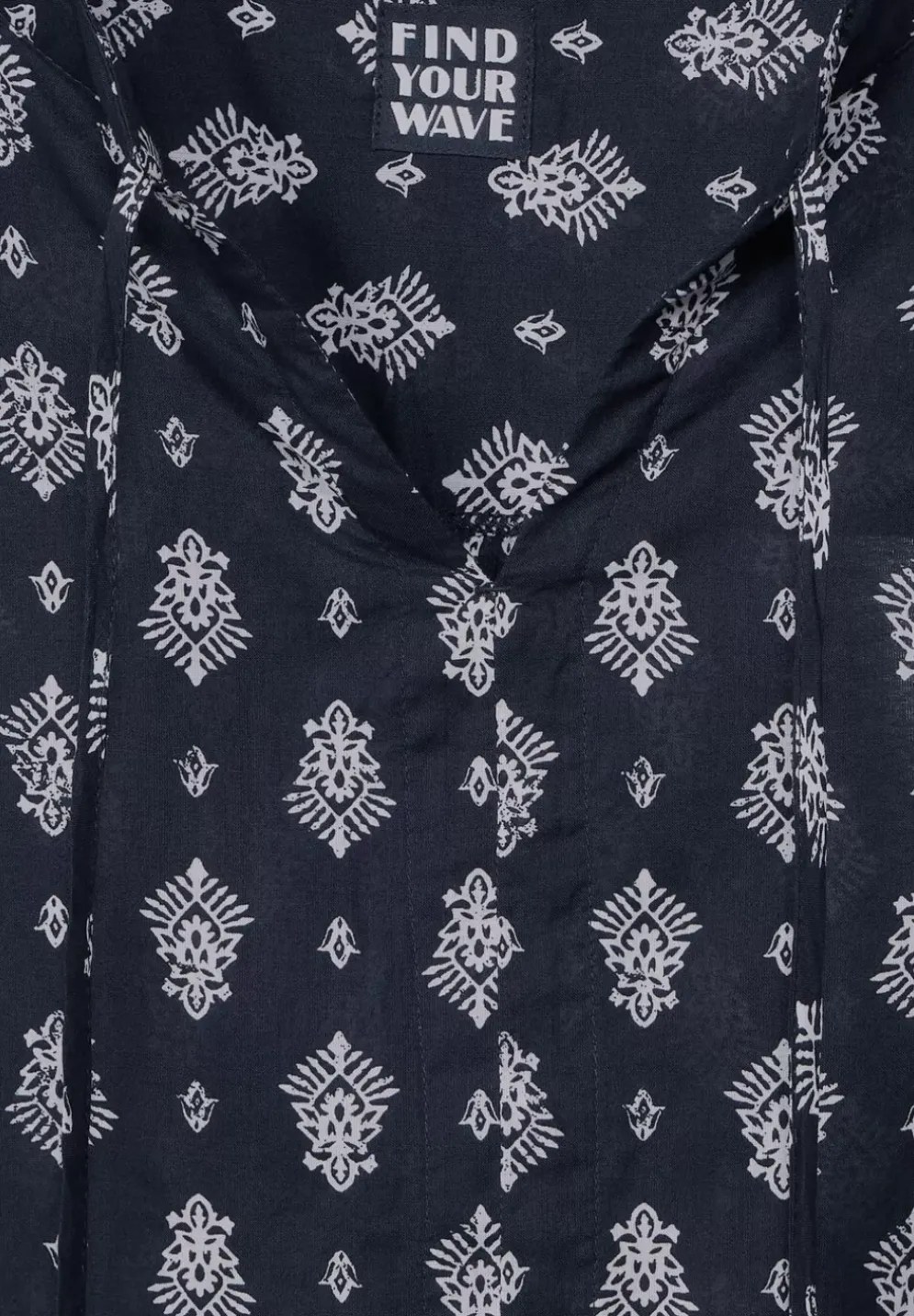 Bluse Mit Minimalprint