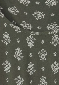 Bluse Mit Minimalprint