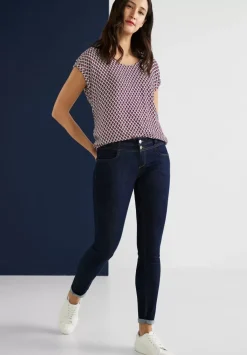 Bluse Mit Minimalprint