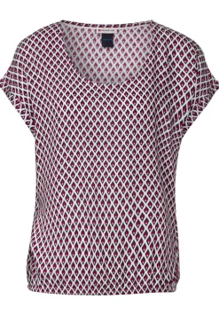 Bluse Mit Minimalprint