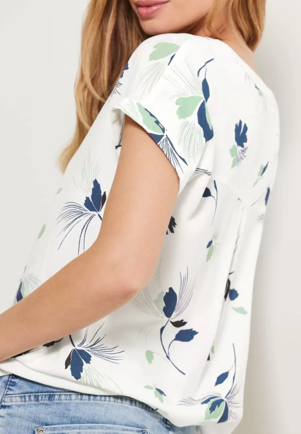 Bluse Mit Print