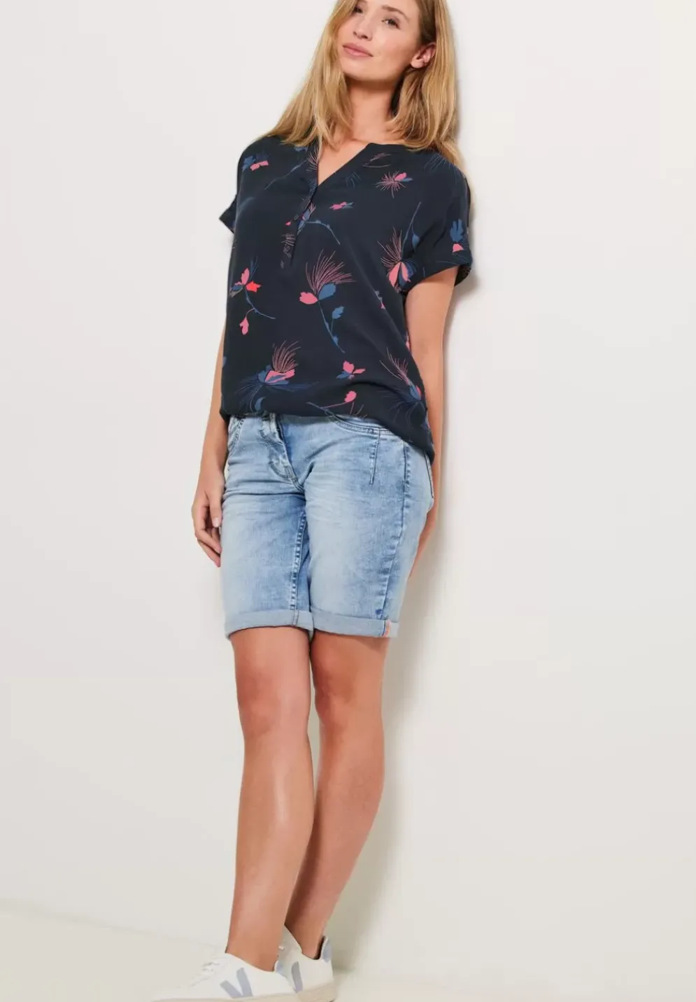 Bluse Mit Print