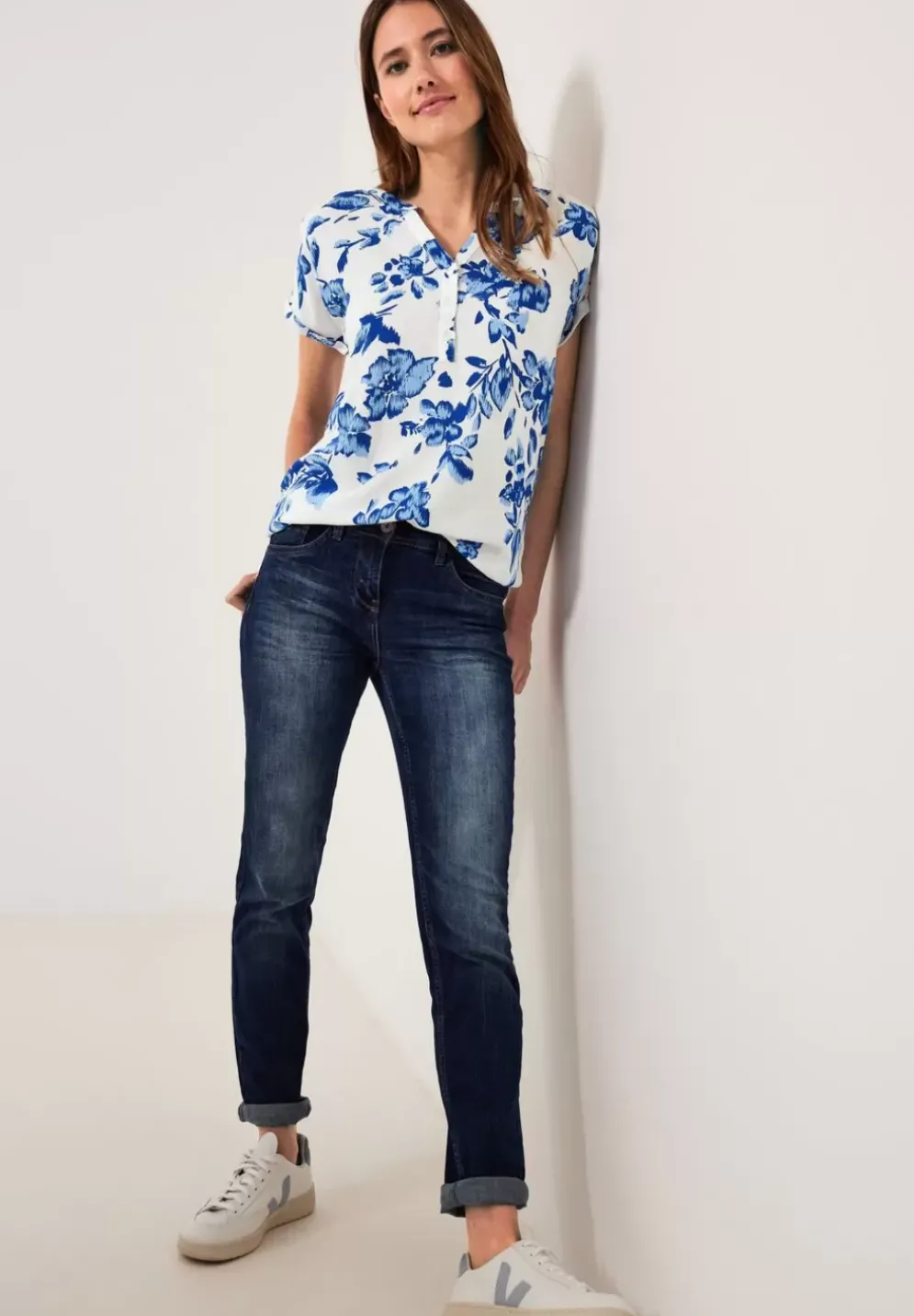 Bluse Mit Print