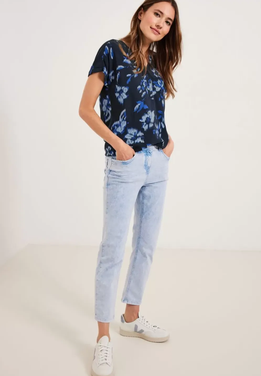Bluse Mit Print