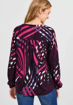 Bluse Mit Print