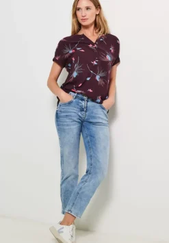 Bluse Mit Print