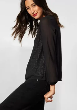 Bluse Mit Print