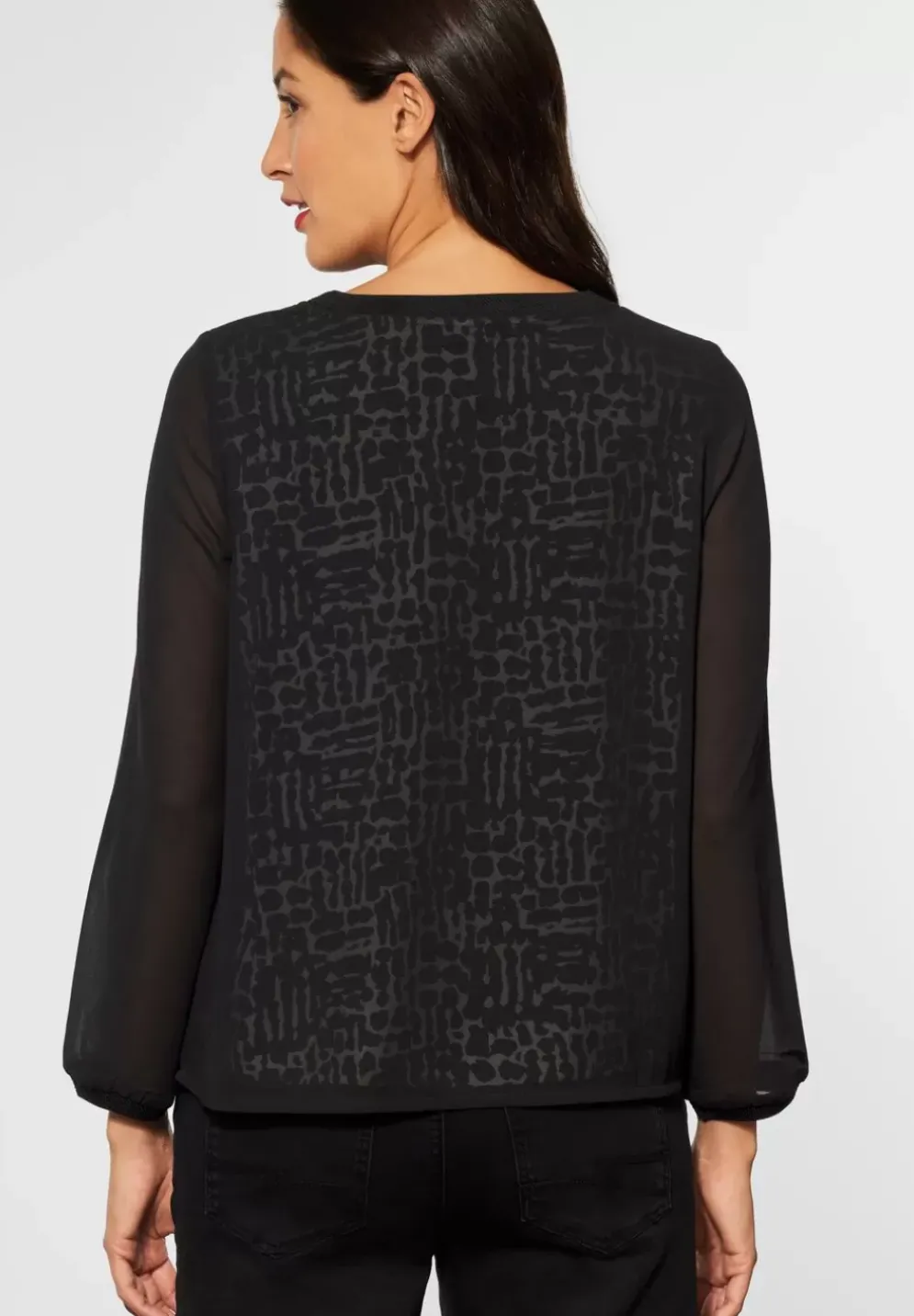 Bluse Mit Print